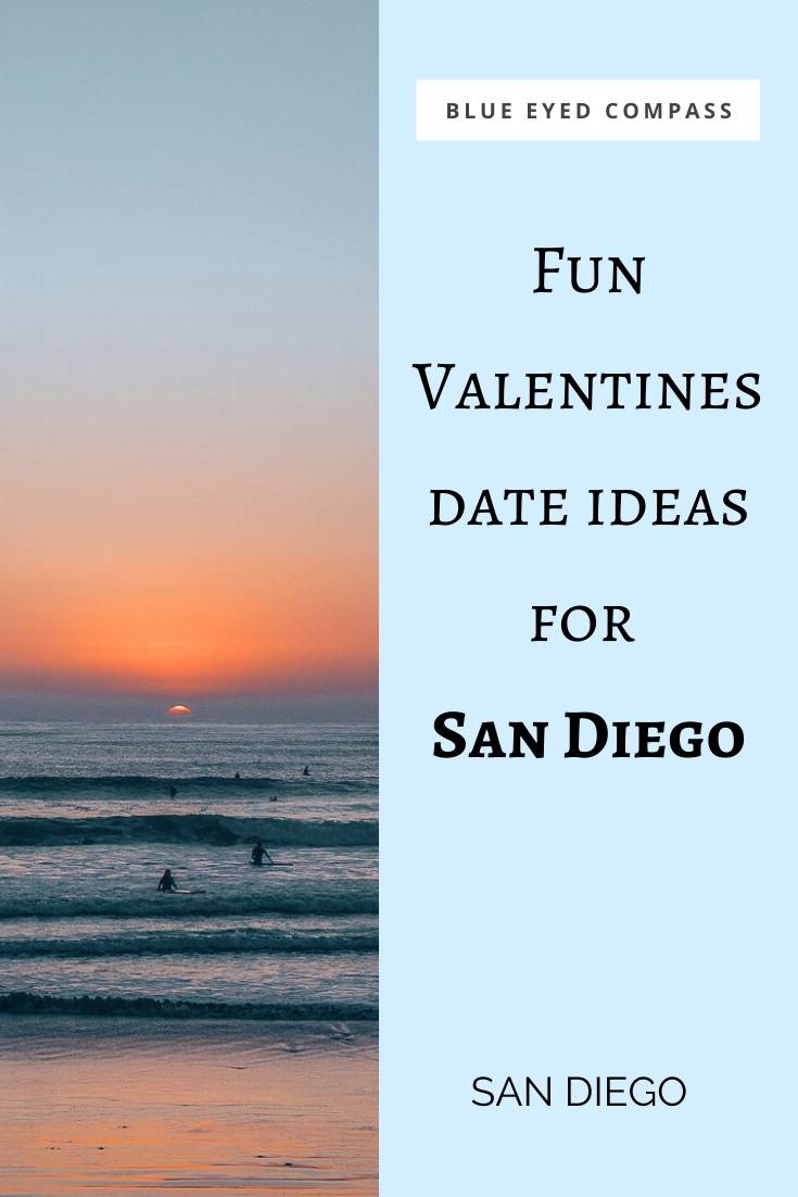 Valentine's Day in San Diego, CA Blue Eyed Compass