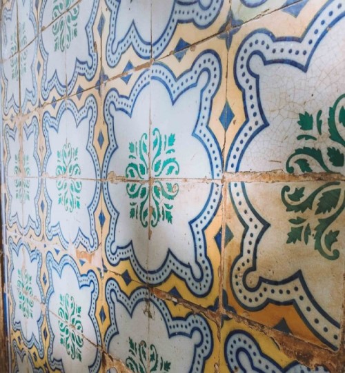 tiles of Lisbon Portugal