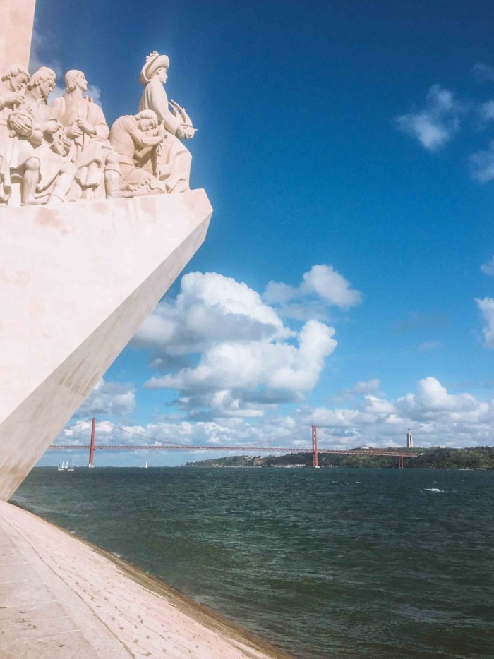 view of Padrã dos Descobrimentos in Lisbon